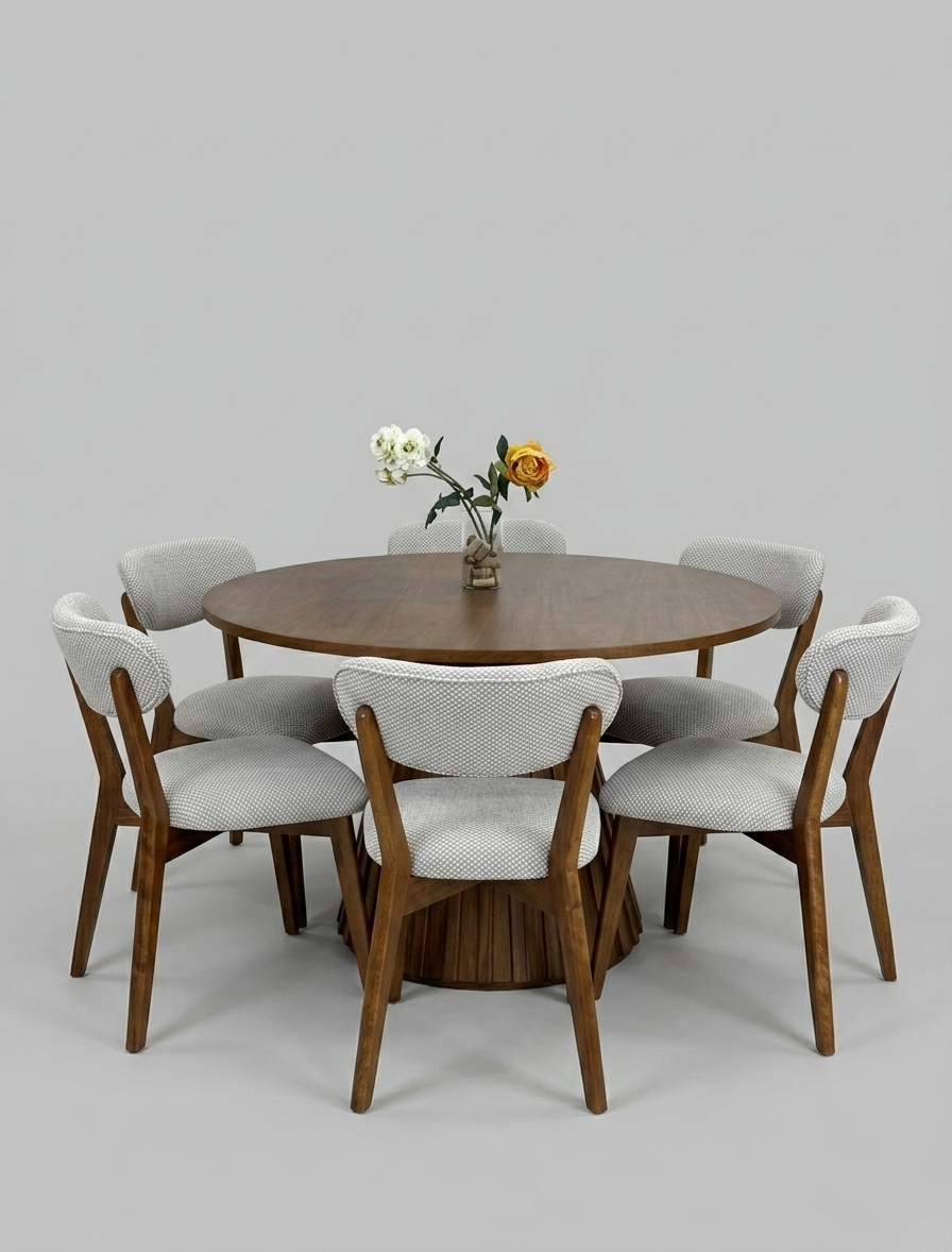 6 ds Family Dining Set - Image 1