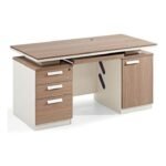 Staff Office Desk with Storage Drawers